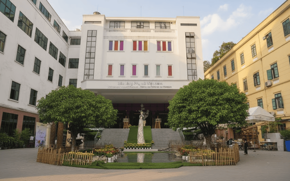 Bảo tàng Phụ nữ Việt Nam tọa lạc ngay tại trung tâm Hà Nội